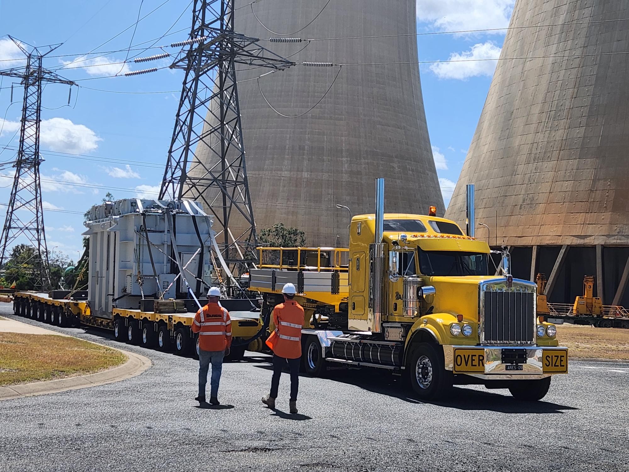 Stanwell Power Station transformer delivery - high res image