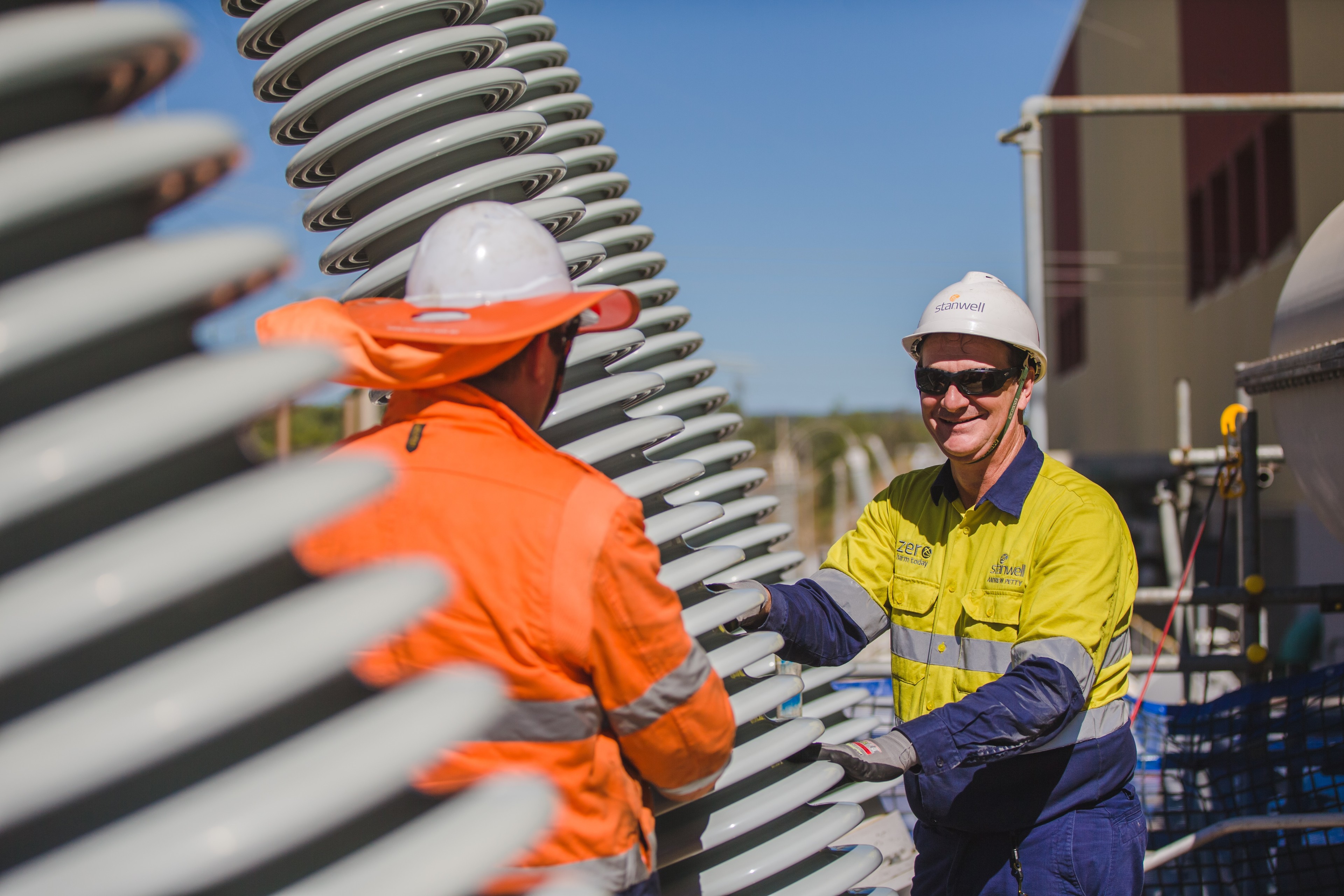 Stanwell Power Station worker