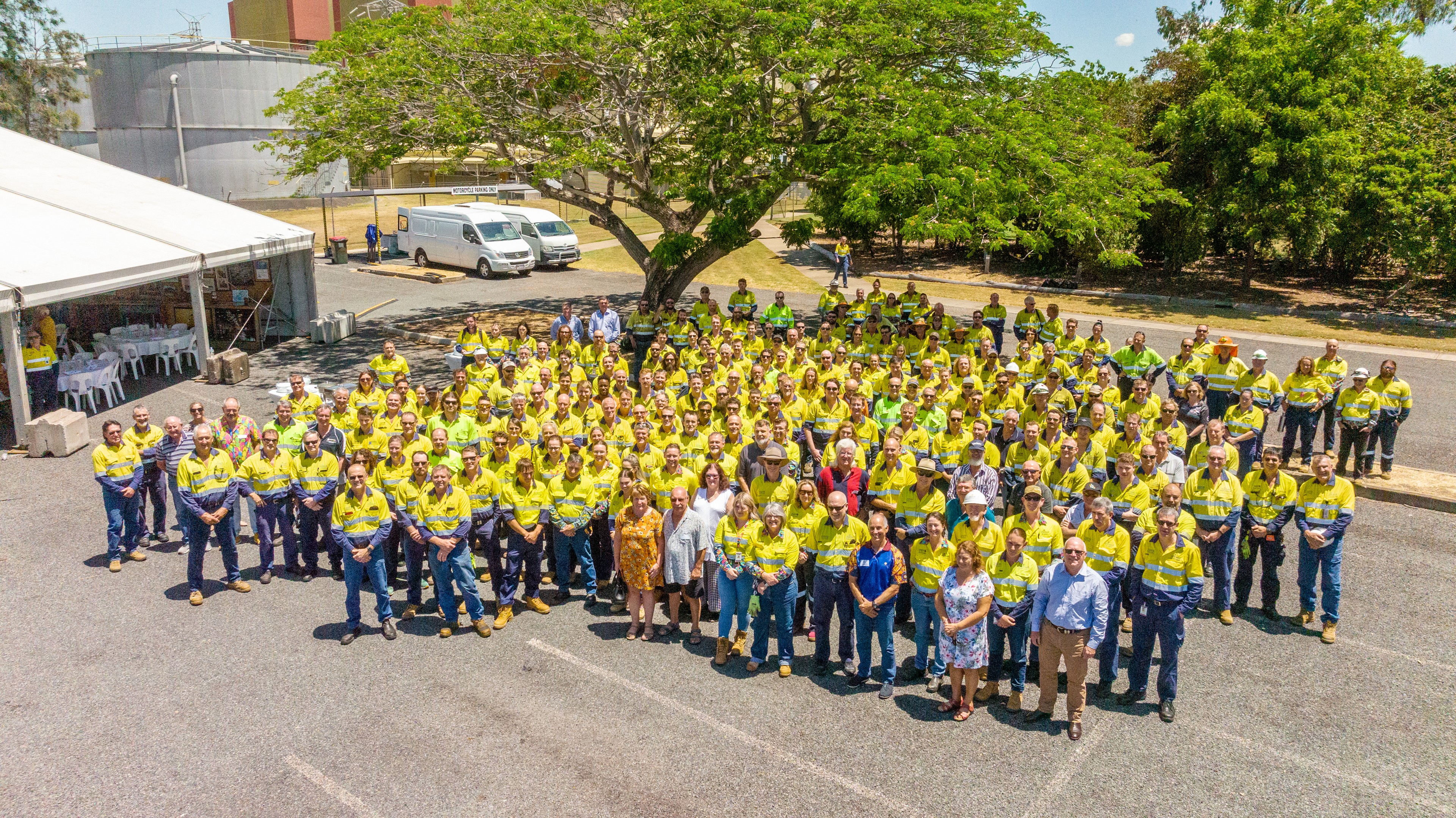 Stanwell power station workers