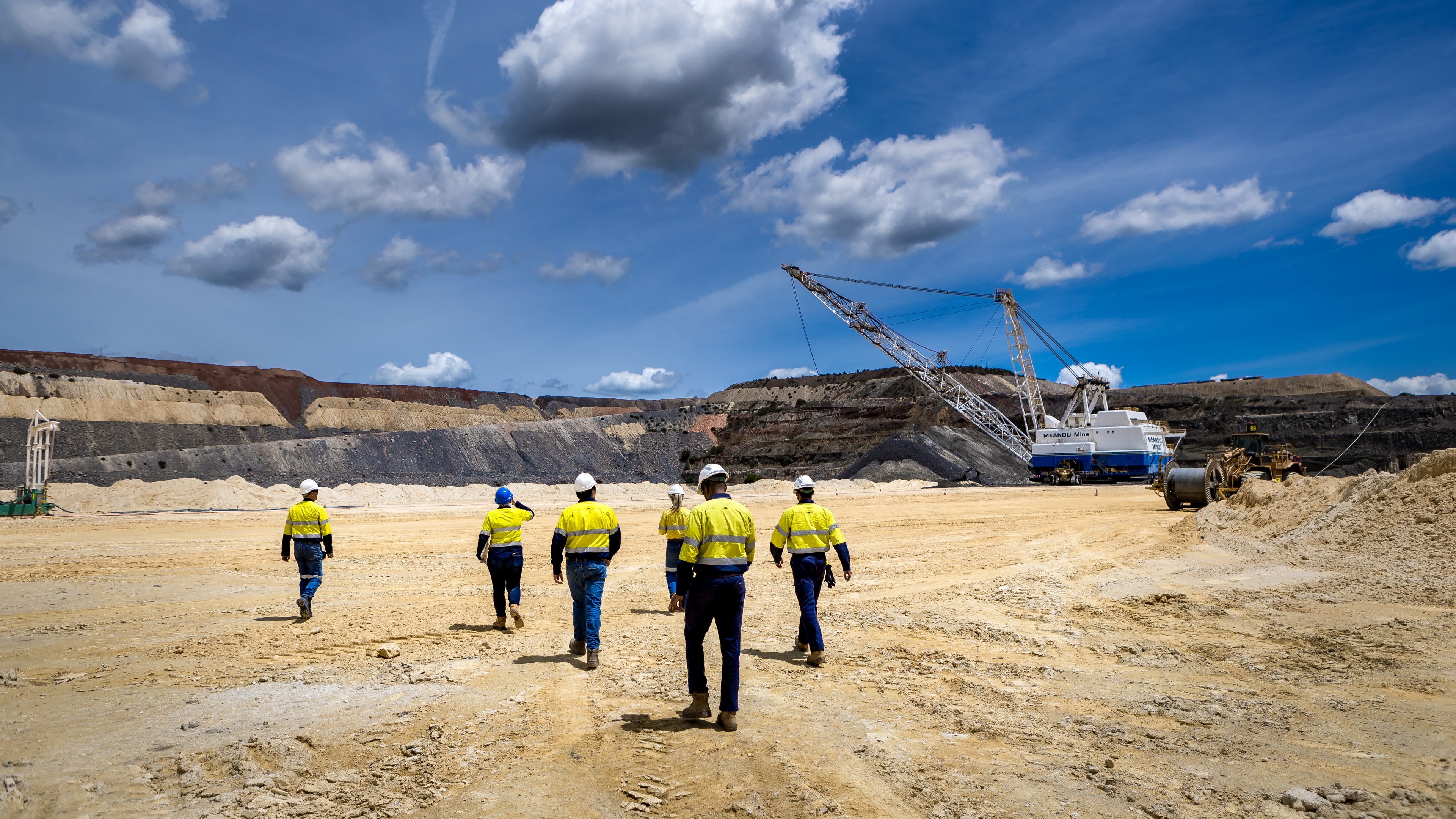 Meandu Mine landscape