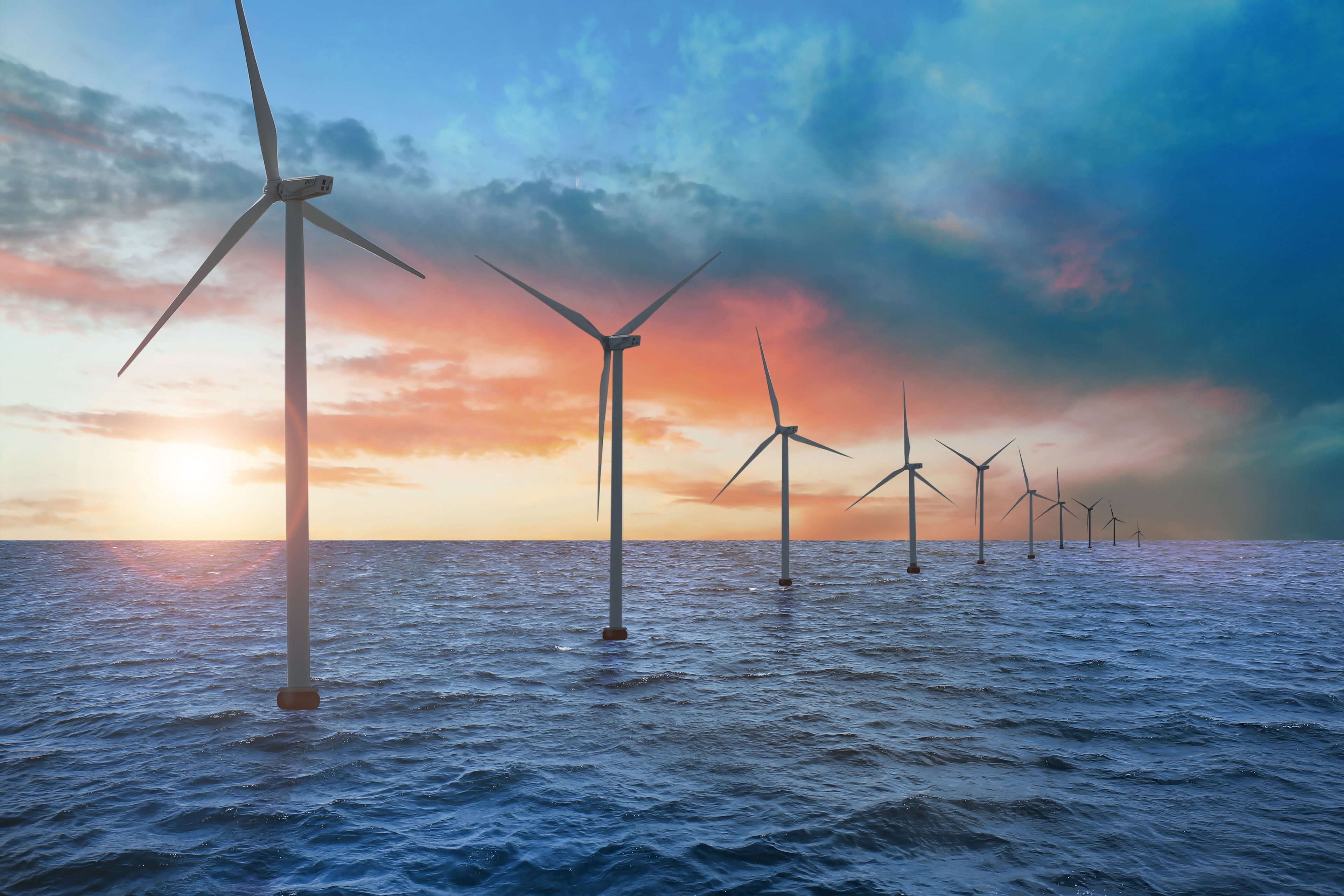 Offshore wind turbines