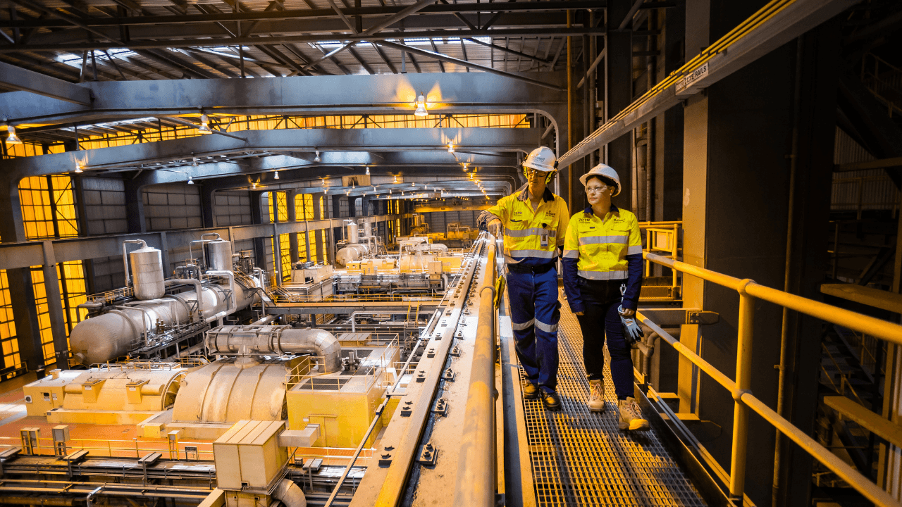 Stanwell team members at Tarong Power Station